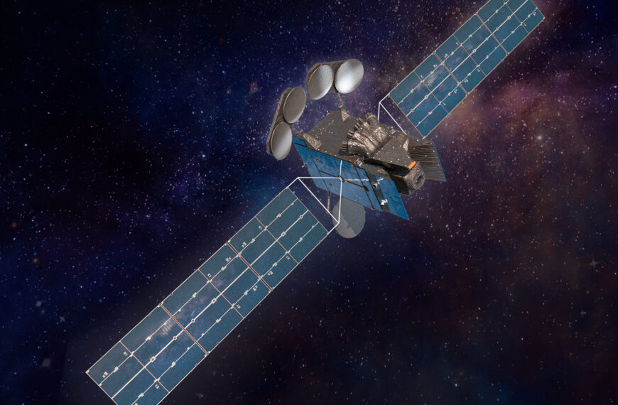 Intelsat 40E, commercial satellite host to NASA’s TEMPO air quality instrument, is scheduled to launch no earlier than 12:30 a.m. EDT Friday, April 7. Credits: Maxar