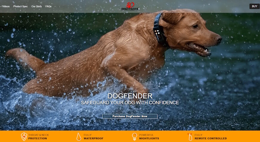 DogFender Announces the Launch of All-New Website